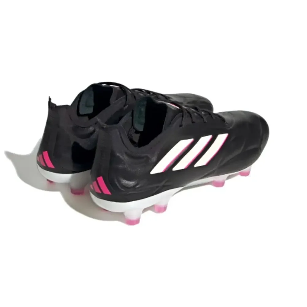 Adidas Unisex Core Black Pink 2 Copa Pure.1 Firm Ground Boots Size M 9.5 W 10.5